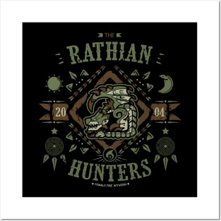 Rathian Hunters Posters and Art